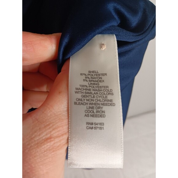 Eliza J Stripe Mini Dress Sz 6 Petite New With Tags - Picture 6 of 6